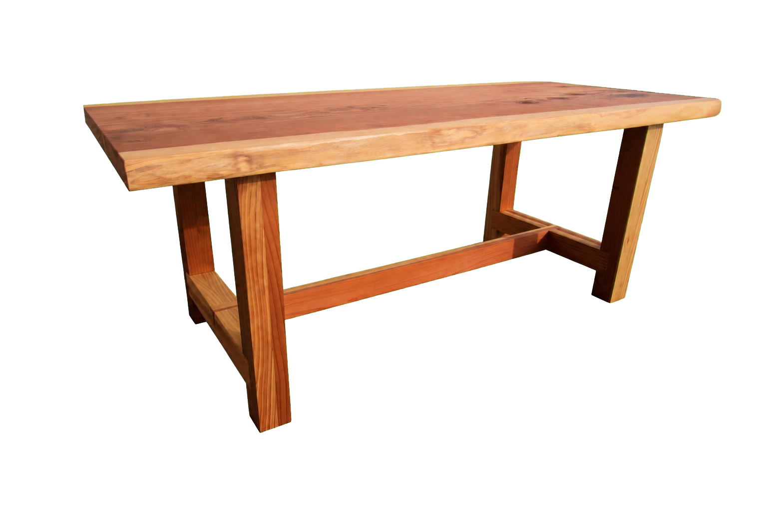 Rotorua Redwood Table for sale in New Zealand